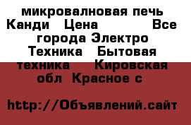 микровалновая печь Канди › Цена ­ 1 500 - Все города Электро-Техника » Бытовая техника   . Кировская обл.,Красное с.